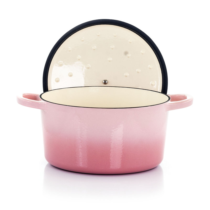 Cocotte en fonte émaillée Crock-Pot Artisan, Rose, 5 pintes