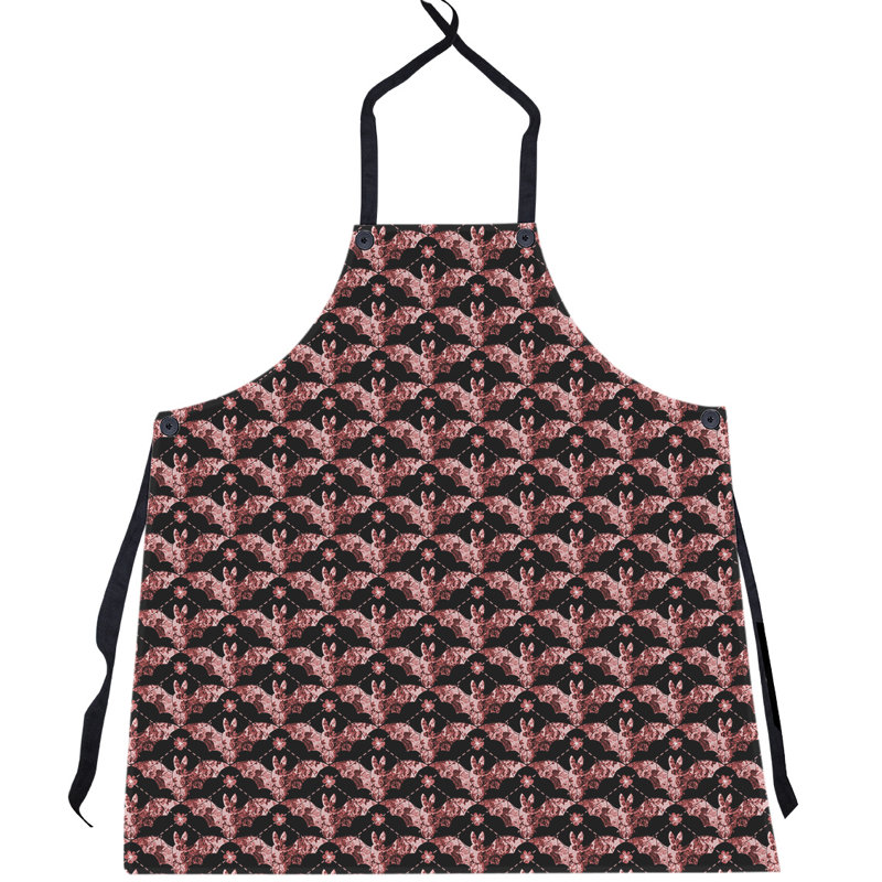 Bib Apron, Red