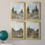 Ensemble de 4 peintures sur toile de West West-1869650658-1869650657