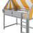 Twin Size Loft Bed with Canopy-1440089550