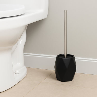 Evideco Stone Toilet Brush And Holder