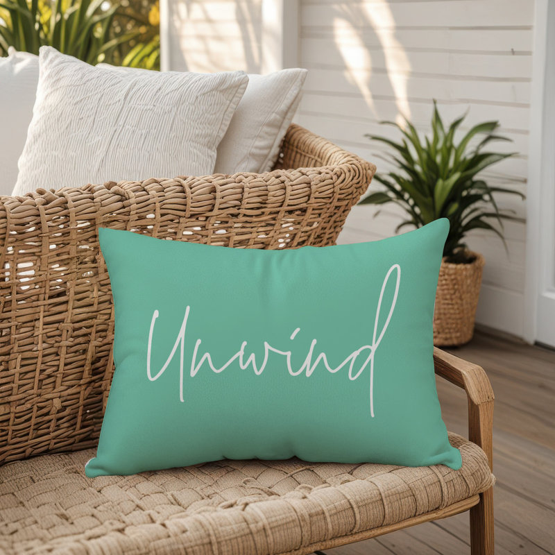  Housse et insert de coussin d'extérieur pour l'extérieur, Vert menthe