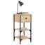 Strathern 34cm W Iron Bedside Table-2028169784