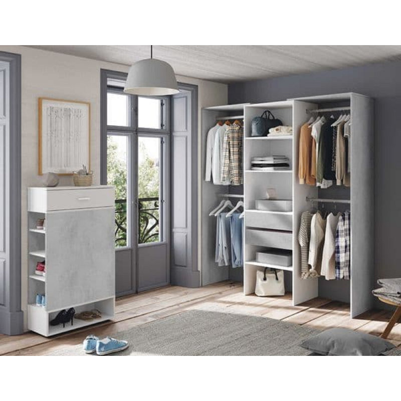 Raniya 179cm Closet System