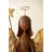 RUSTIC AND GOLD PAINTED CHRISTMAS ANGEL