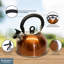 Buckingham Stainless Steel Camping Whistling Kettle with Heat-Resistant Handle 2.5 Litres-1644885389