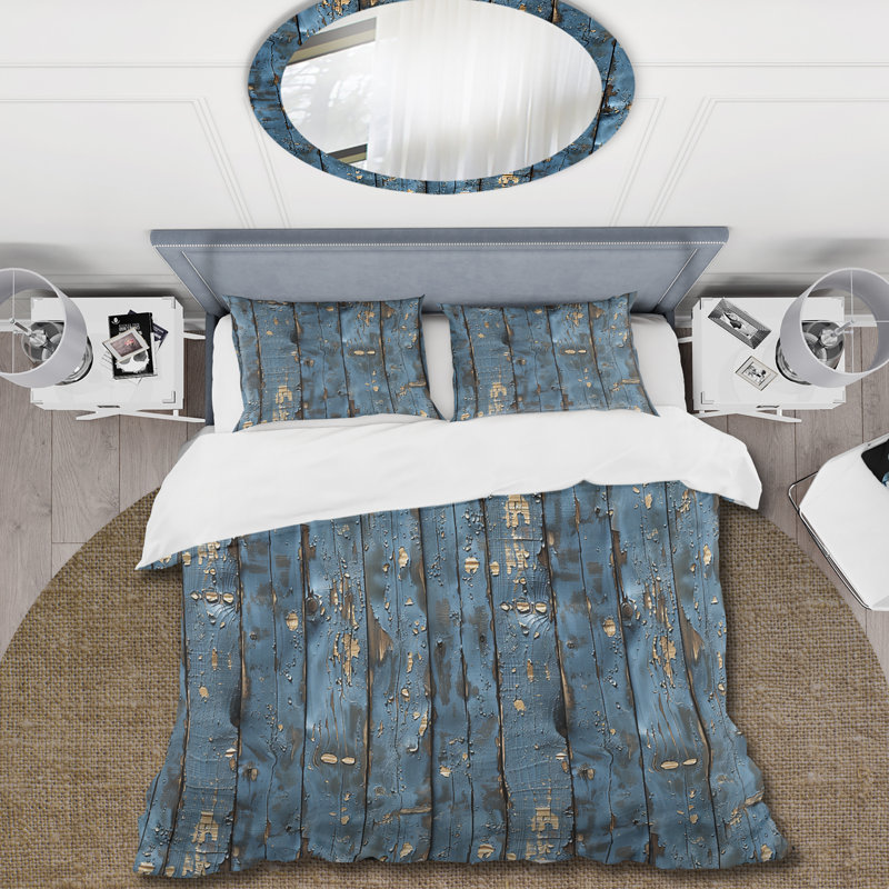 Ensemble de housse de couette Farmhouse, Housse de couette simple + 2 taies décoratives st