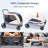 Large Dog Stroller for Pet Jogger Stroller for 2 Dogs Cats-101203202