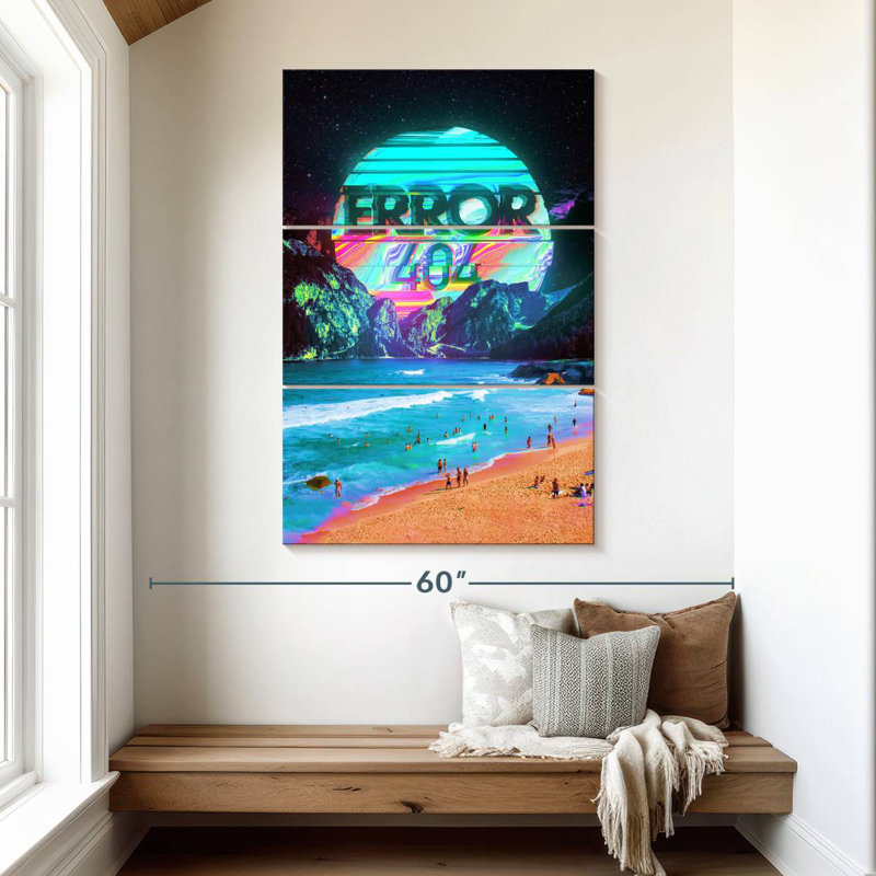 Kelan Error I, 50" H x 32" W
