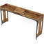 Table de lit réglable de 35,4 po à 43,3 po de hauteur avec roulettes, bureau d'ordinateur portable grand format 70,8 po, chariot d'ordinateur roulant avec support inclinable, prises intégrées et ports USB pour lit / canapé (brun rustique)