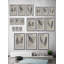 « rétro triptyques study ii »-ensemble de 3 reproductions d’art sur papier-30521206