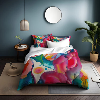 Polyester Abstract Duvet Cover