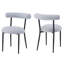 Chaise rembourrée en tissu Reece Reece-1567122421