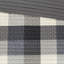 Courtepointe grise à motif de chevrons 6 pièces très grand / très grand, breloque maison de campagne, système lavable à la machine, taies décoratives assorties et coussins décoratifs-128745247