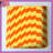 Yellow Orange Zigzag Quilted Bedspread All Sizes-128741507