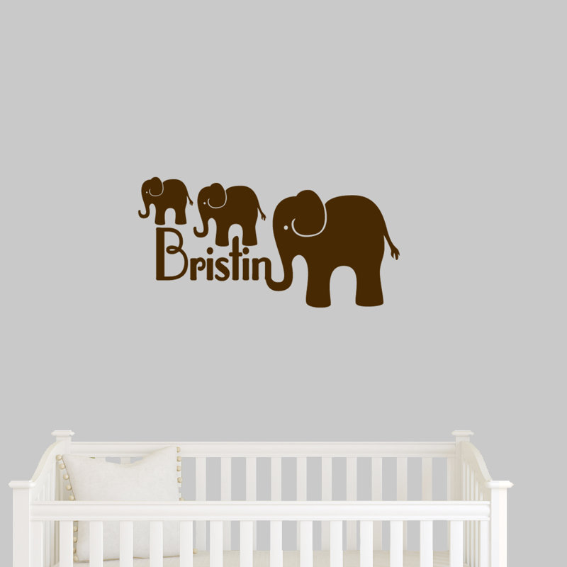 Animals Wall Decal, Chocolate Brown, Yes