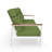Townsend Metal Outdoor Sofa With Sunbrella Cushion-116233359