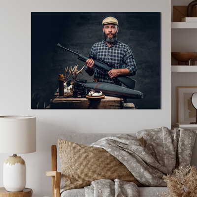 Portrait of Hunter, photographie I sur toile