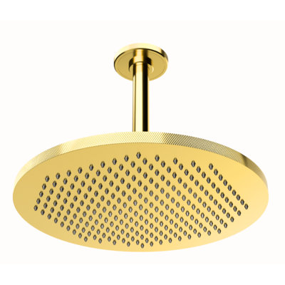 Rainstone Rainshower Head - Industrial, Knurled