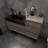 Golitz 43'' Single Bathroom Vanity with Stainless Steel Top-1154225598