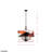 Patchwork 4-Light Pendant - Black/Satin Brass/Patchwork-1759919209