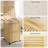  120 L (31gal) Double Laundry Basket，Laundry Hamper With Lid And Wheels