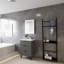 60 mm Freestanding Combined Vanity Unit with Integrated Resin Basin-119716463