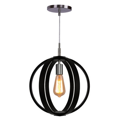 Luminaire sphère suspendu 1 lumières simple Jovany