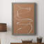 «Terracotta Drift I», reproduction encadrée de qualité supérieure - prête à être accrochée-98028942-98028949-98028953