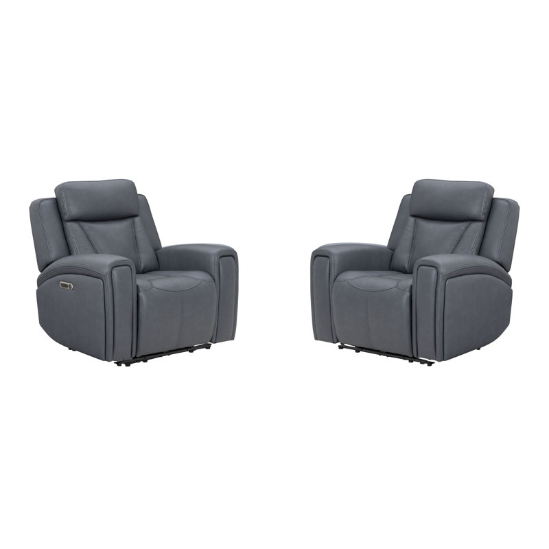 Ensemble de deux fauteuils inclinables Zero Gravity, Mélange de polyester café Bette