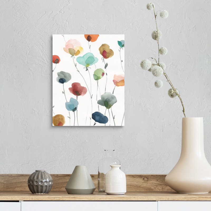 «Lollipop Garden I», reproduction d'art sur toile, Toile tendue, H 14 po x l 11 po x P 1,25 po