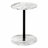 Alexandros End Table, Modern Decorative 23.75'' H Side Table with Faux Marble Table Top for Any Room