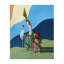 «Golfing Goose & Gopher», art mural sur toile par Lucia Heffernan-10502400