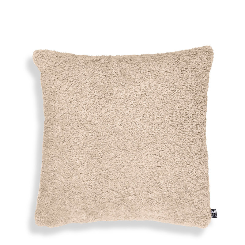 Palla Square Pillow Cover & Insert, 19.69" x 19.69", Canberra Sand
