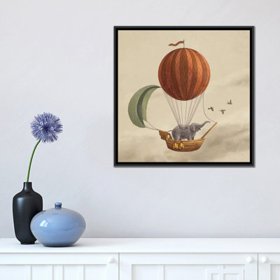 « adventure await », art sur toile
