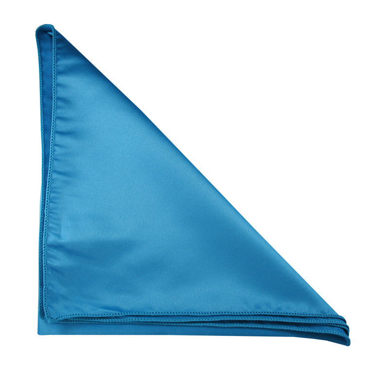Polyester Square Napkin, Turquoise