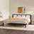 Boho Solid Wood Rat Panel Headboard  Bedframe –
