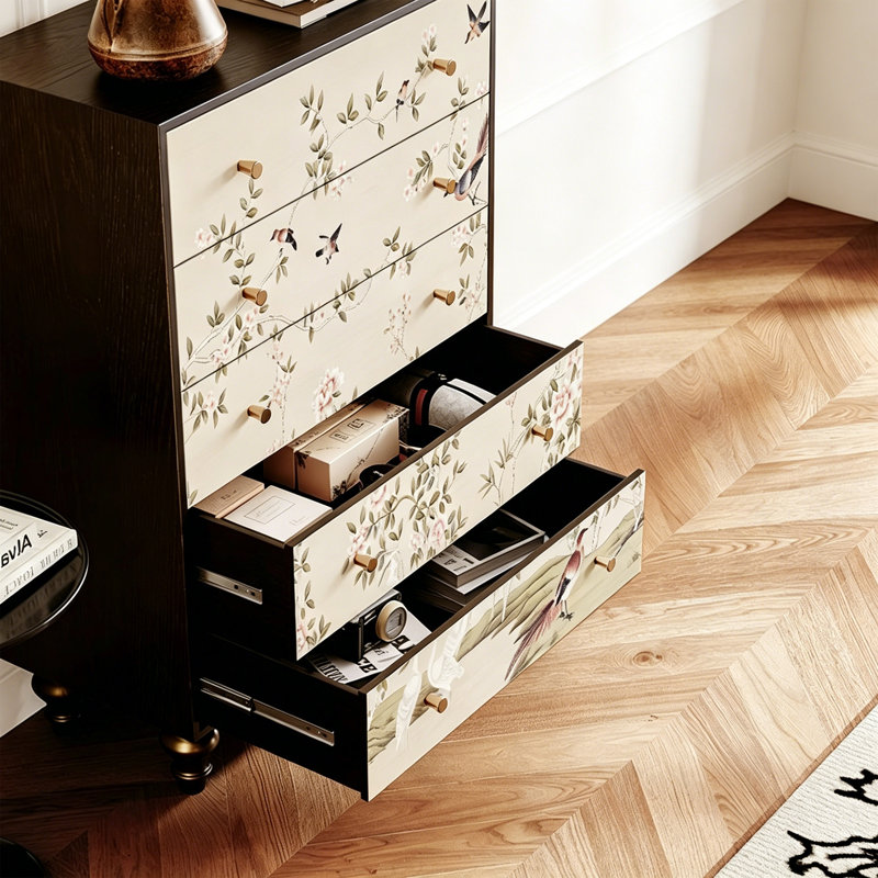 Armoire 5 tiroirs Bird