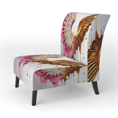 Upholstered Slipper Chair, Modern Aldus Accent Chair - Aldus