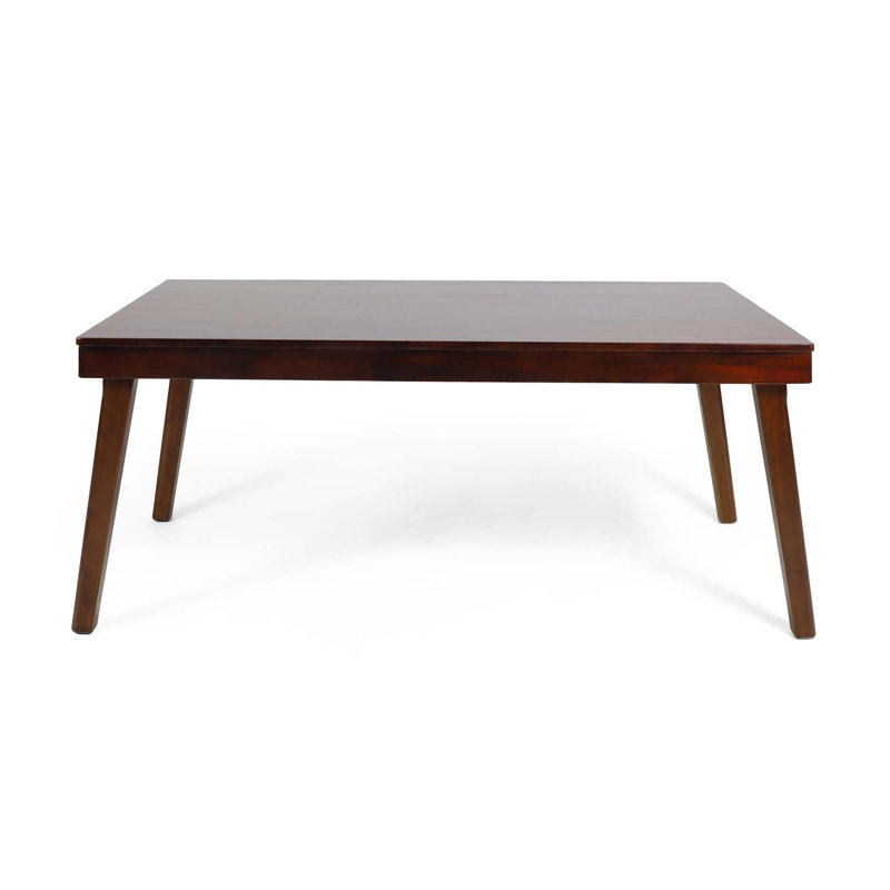 Table de salle à manger moderne à quatre pieds pour la salle à manger