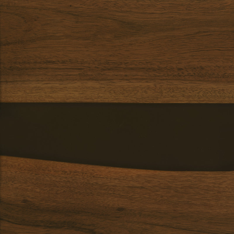Rundle 68.9'' Brown Wood and Black Resin Sideboard