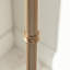 Burley Rechargeable Floor light Base finished in Br Aged Brass