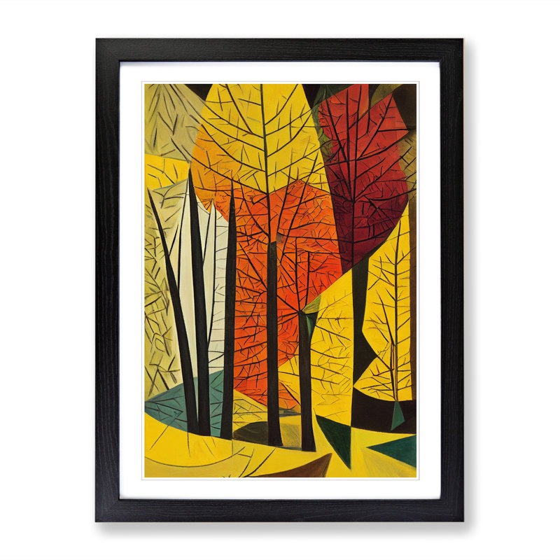 Autumn Forest Vol.4 - Framed Print, Black Framed, 34cm H x 25cm W