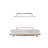 Modern TV Unit with Wall Shelf, White, 59.1 x 19.3 x 12.2 inches | 100% Melamine Coated Particle Board, Thickness: 0.7 inches | Stylish Design Perfect for Living Room & Entertainment Spaces, Durable & Elegant-539868869
