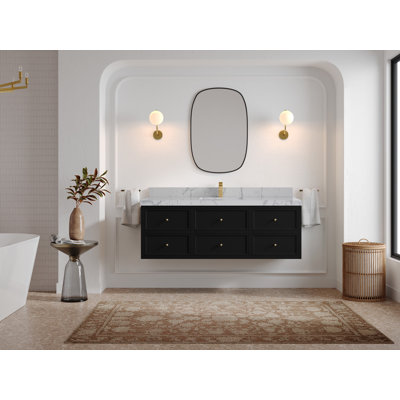 Ensemble de meuble-lavabo simple 60 po Roswell