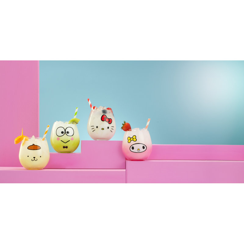 Hello Kitty® and Friends Hello Sippy Stemless Drinking Glasses