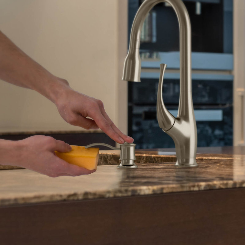 Soap Dispenser, Brushed Nickel