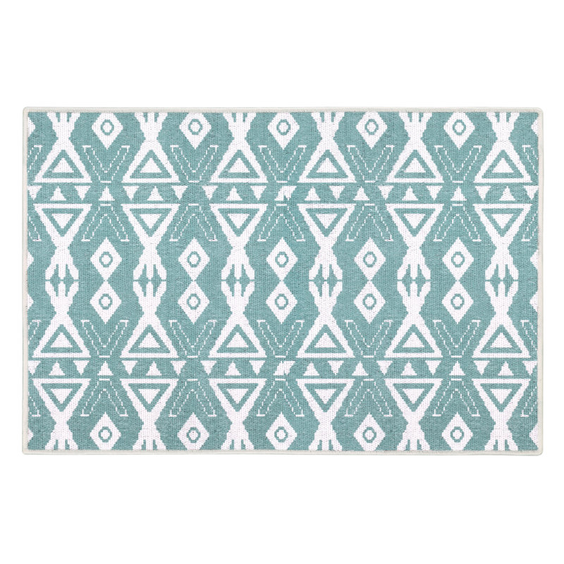 Tapis de cuisine Adamas, Bleu sarcelle