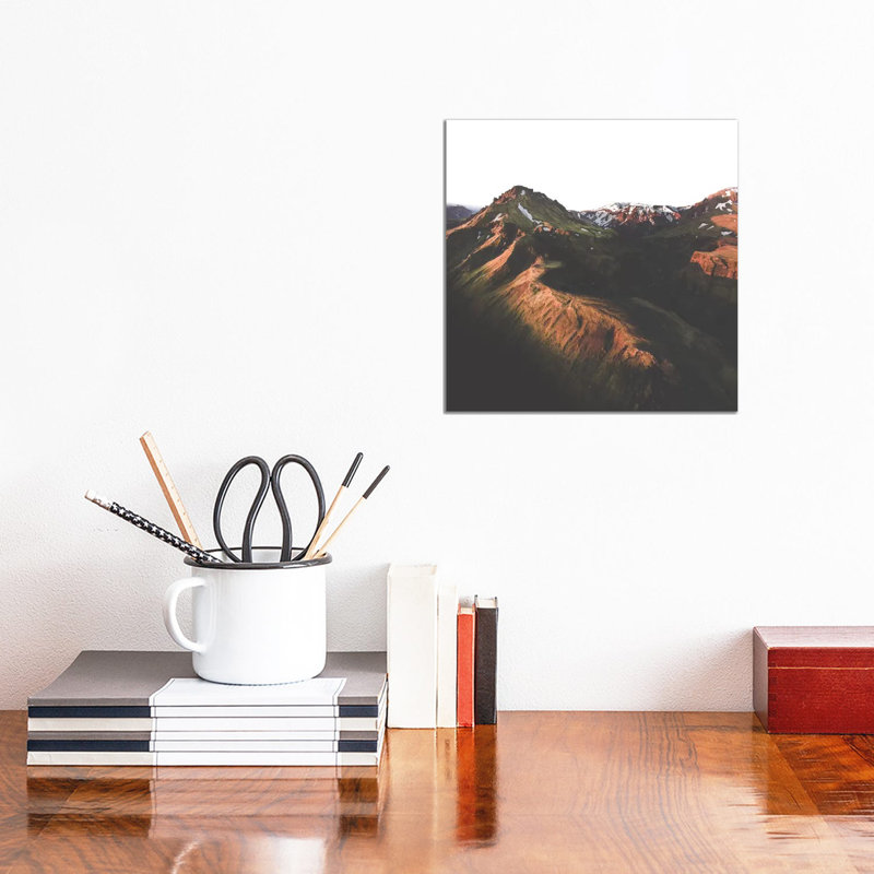 Morning Ridge by Joe Shutter - Wrapped Canvas Print, 30.48 cm H x 30.48 cm W