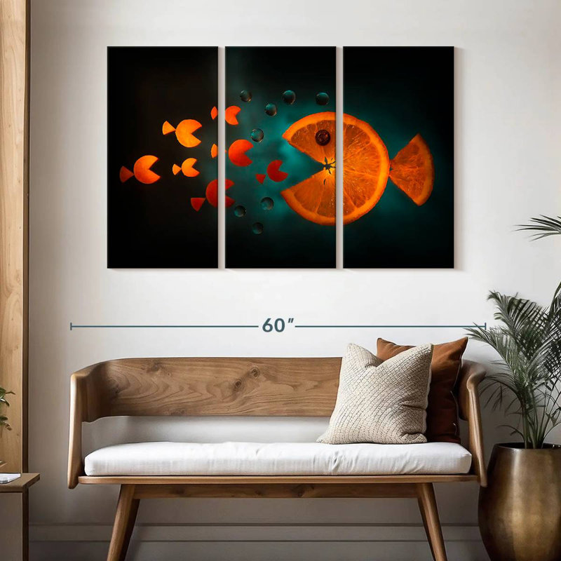 Fish, 32" H x 50" W